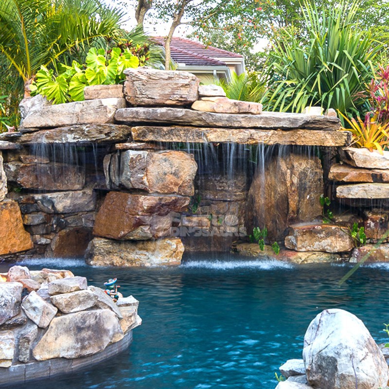 Park Fiberglass Mountain Waterfall 3 Park Fiberglass Mountain Waterfall 3